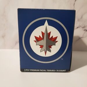 (4/$20) Winnipeg Jets Facial Tissues 75 Count